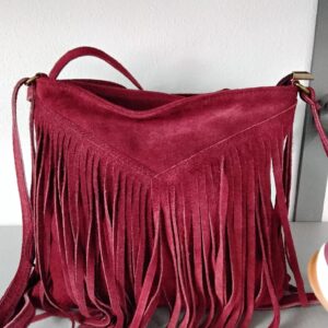 BOLSO FLECOS, BURDEOS