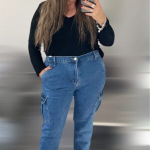 PANTALÓN VAQUERO CARGO