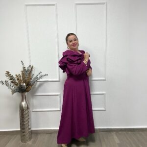 Alternative view of VESTIDO CIELO BUGANVILLA