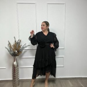 VESTIDO MAR NEGRO