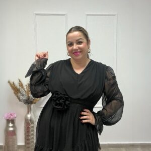 Alternative view of VESTIDO MAR NEGRO