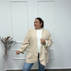 CHAQUETA ELEGANT PLUS BEIG
