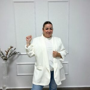 CHAQUETA ELEGANT PLUS BLANCA