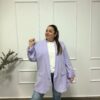 CHAQUETA ELEGANT PLUS MALVA
