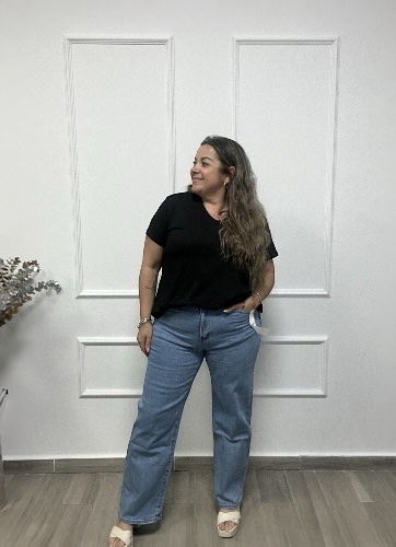 PANTALÓN VAQUERO, PIERNA RECTA