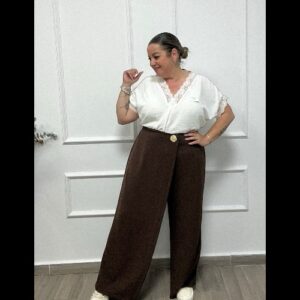 PANTALÓN PAREO MARRÓN