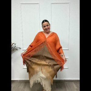 Alternative view of VESTIDO DIFUMINADO CALDERA