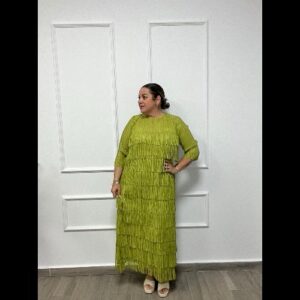 VESTIDO AYAMONTE VERDE LIMA