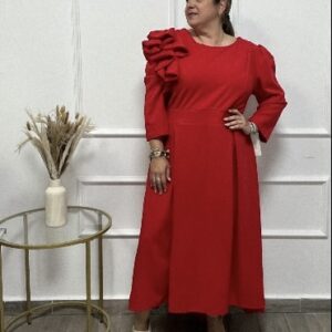 VESTIDO CIELO ROJO