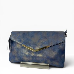 cartera difuminada azul