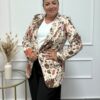 CHAQUETA FLORES