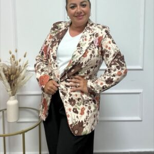CHAQUETA FLORES