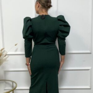 Alternative view of VESTIDO MARTINA VERDE