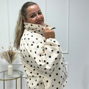 Alternative view of CHAQUETA NERJA BEIGE