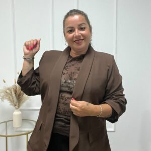 CHAQUETA MIARMA MARRÓN