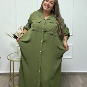 Alternative view of VESTIDO CAMISERO