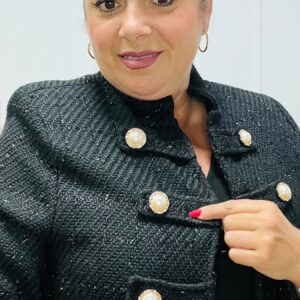 Alternative view of CHAQUETA VENECIA NEGRA