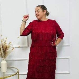 VESTIDO AYAMONTE BURDEOS