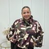 CHAQUETA CAMUFLAJE BURDEOS